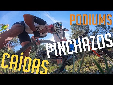 Podiums, PINCHAZOS, caídas…esto es MTB!!