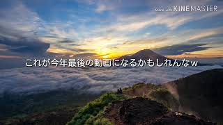 今年最後の動画