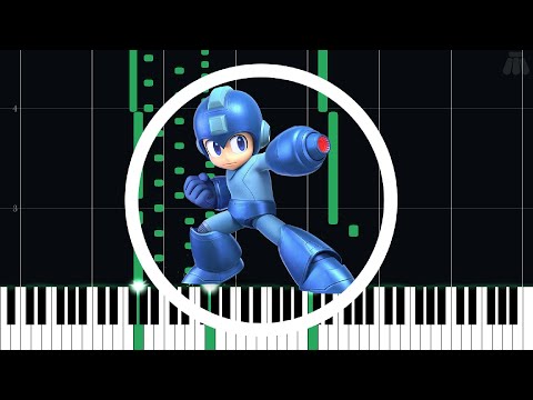 Fireball Strike (Strike Man Stage) - Mega Man 10 - Intermediate Piano Tutorial