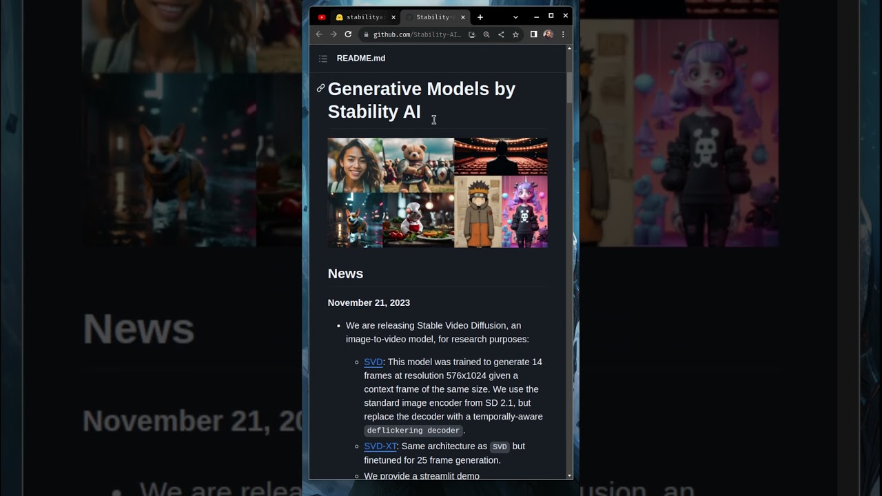 Stable Video Diffusion by Stability AI
