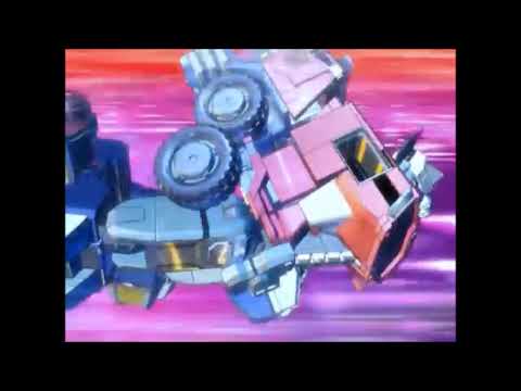 Transfomers Cybertron Optimus Prime And Leo Breaker Combined Together Into Savage Claw Mode