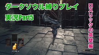 ダークソウル３縛りプレイ実況 | 低火力装備で新しいステージに挑む【Part5】