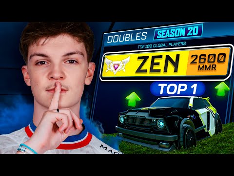ZEN HIT +2600 MMR IN RANKED 2V2 ?!!