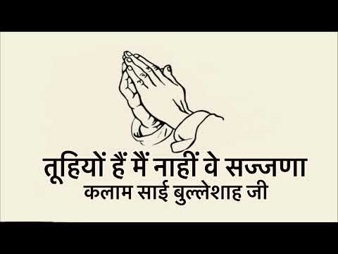 Toohiyon Hain Main Naahi Ve Sajjana ||Kalaam Saaeen Bulleh Shah Ji || Niranjan_Saar || 