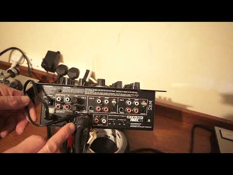 RELOOP RMX33I DJ MIXER PART TWO A LOOK AT THE BACK
