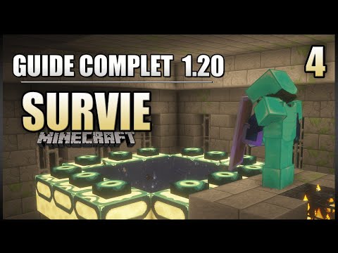 Le Guide ULTIME sur la SURVIE Minecraft en 1.20 - Stronghold, Potions, Préparation à l'Ender