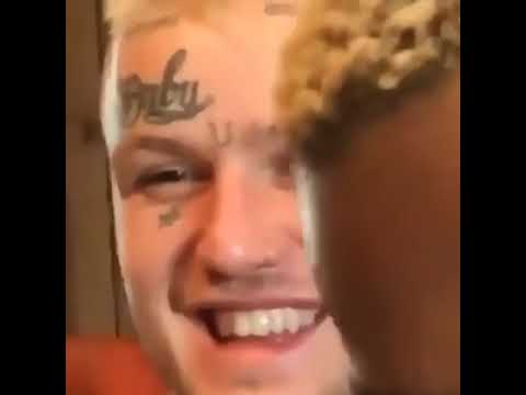 Lil peep and ghostemane at a restaurant