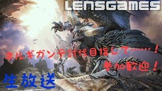 【ネルギガンテ討伐】狩るまで寝ないモンスターハンター【MHW:β版】
