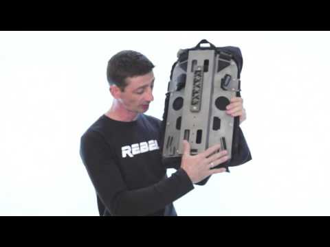 Backplate with integrated weight system Rebel eCCR