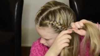 How to French Braid Your Own Hair Into Pigtails