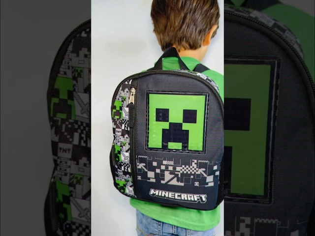 Vídeo relacionado con Minecraft 3D - Portatodo Doble 3D, Estuche Infantil, Estuche Niño, Ideal para Niños en Edad Escolar, Cómodo y Versátil, Calidad y Resistencia, 21x6x8 cm