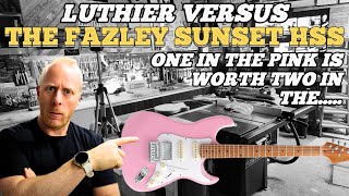 Video thumbnail for Luthier Versus the Fazley Sunset HSS Guitar by Milehouse Studios