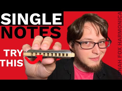 Harmonica Single Notes EXPLAINED | Blues Harp Lessons For Beginners