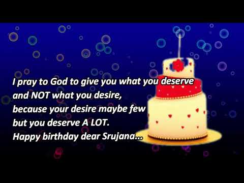 Happy birthday wishes suguna - Birthday message status