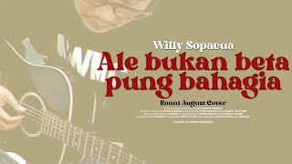 Download lagu Ale Bukan Beta pung Bahagia by Willy Sopacua ( Ronni August Acoustic Cover) || Test Mic Boya by-m1 mp3