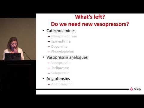 Vasopressors: What's hot, what's not, and what's next - Marina Rabinovich, PharmD, BCPS