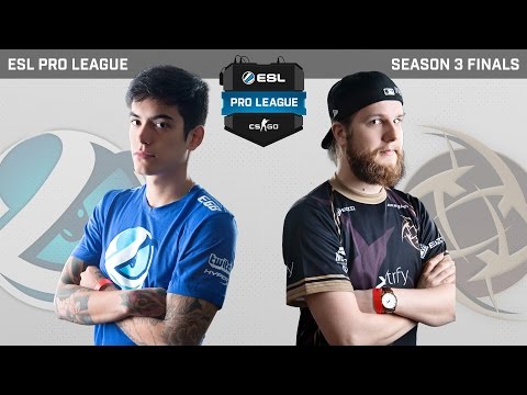 CS:GO - Luminosity vs. NiP [Overpass] Map 1 - ESL Pro League Season 3 Finals - Semifinal