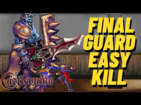 How to Defeat Final Guard in Castlevania Portrait of Ruin