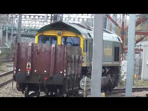 Freightliner Class 66 no: 66523 @ Didcot Parkway {627M} 28/03/2017.