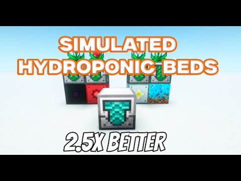 MYSTICAL AGRICULTURE BUFFED IN ATM10 V2.45 - SIMULATE HYDROPONIC BEDS EXPLAINED