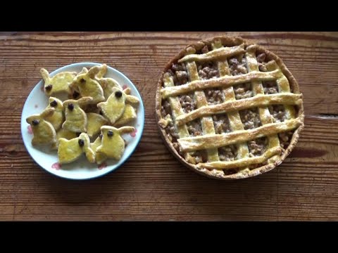 My favourite springtime treat - wonderfully rich and sweet Swiss Walnut Tart (Engadine Nut Tart)