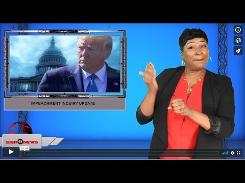 Impeachment inquiry update (ASL - 10.25.19)