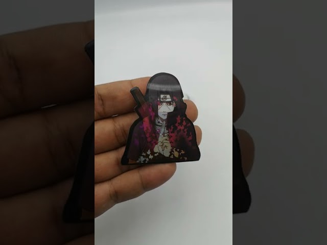 ملصق ثلاثي أبعاد لشخصية ايتاشي