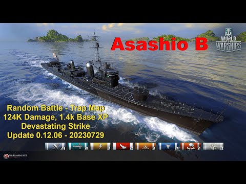 ⚓ World of Warships - Asashio B - Spotting for the team 👀🔭