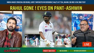 India made crucial 93 runs lost 2 wickets in sessi