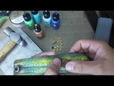 Vintaj Patina | Painting on Leather