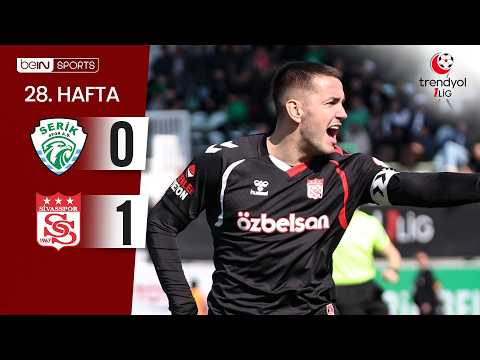 Serik Belediyespor 0-1 Sivasspor Kulübü Sivas 