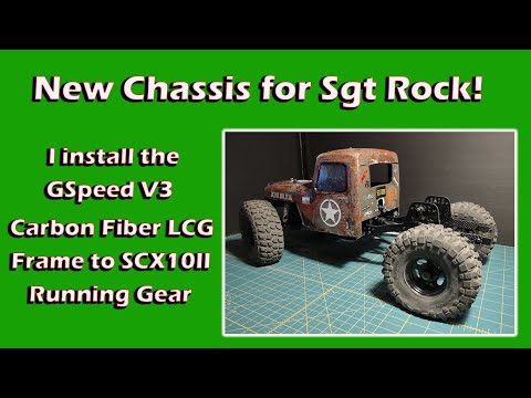 A New Chassis for Sgt Rock: GSpeed V3 Carbon Fiber LCG!