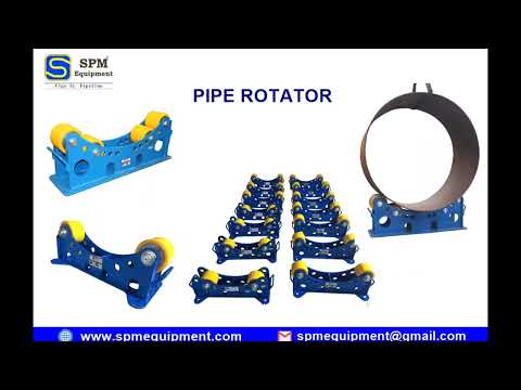Industrial Multi Directional Pipe Roller Polyurethane Coated