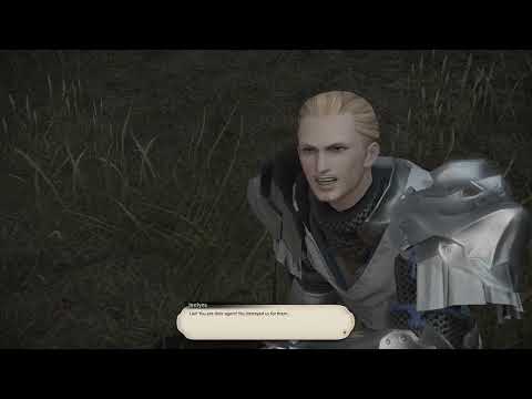Final Fantasy XIV - Parley in the Sangolii - Paladin Job Quest