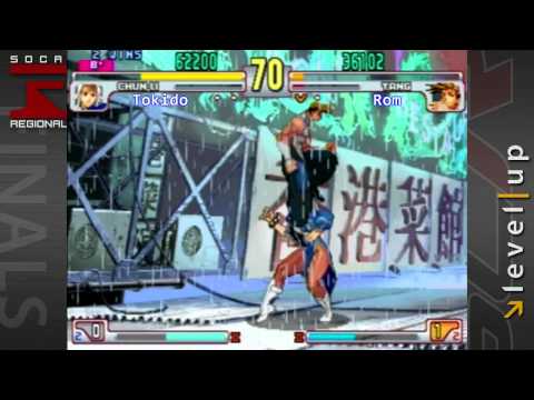 Socal Regionals 2010  - Street Fighter 3 Third Strike - Grand Finals set 1 - Tokido vs  Rom