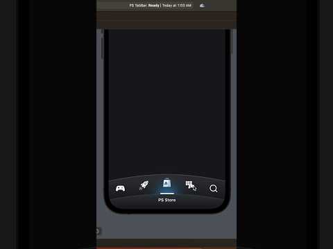 A custom tab bar built using #SwiftUI, which I got inspiration from the PlayStation iOS app. thumbnail