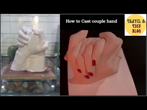 DIY How to cast your hand at home | Casting Kit | Couple Hand Casting | Step by Step