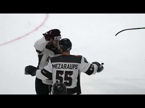 Optibet hokeja līga: HK Zemgale/LLU - Dinamo Rīga. Spēles labākie momenti (07.09.2022)
