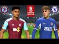 EA FC 24 - Aston Villa vs. Chelsea - Palmer Nkunku Enzo Watkins Bailey - FA Cup 23/24 | PS5 | 4K HDR