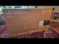 LG OLED G3 TV unboxing and mounting on its Stand