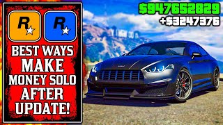 This Feels Like CHEATING.. BEST WAYS To Make Money SOLO After UPDATE in GTA Online (GTA5 Fast Money)