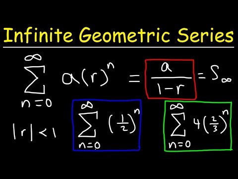 How To Find The Sum of a Geometric Series