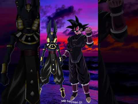 Who is stronger | Goku Black VS Sebas #short #dbs