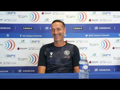 Stéphane Guigo entraîneur ASJ avant Soyaux   Rodez