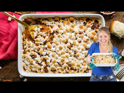 A Staple Thanksgiving Side Dish (Sweet Potato Casserole)