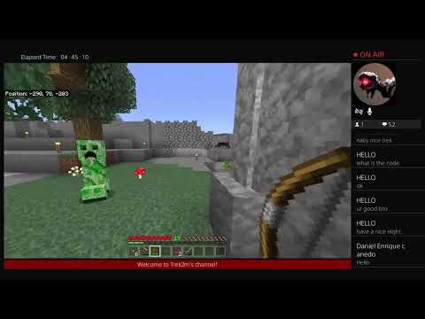 Trek2m  Playing Minecraft Survival Realm's  Day  168