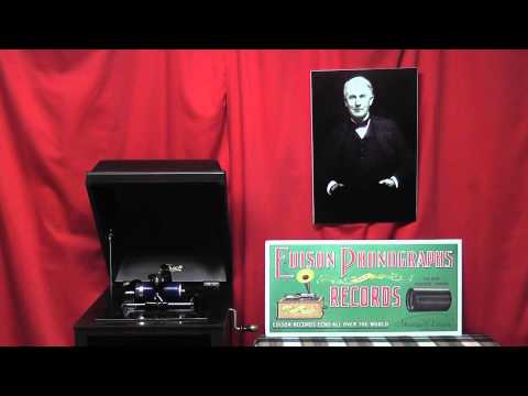 Edison blue amberol cylinder 2276 - All For The Girlies by National Promenade Band