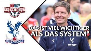 Oliver Glasner: „Es wird zu viel über das System gesprochen“