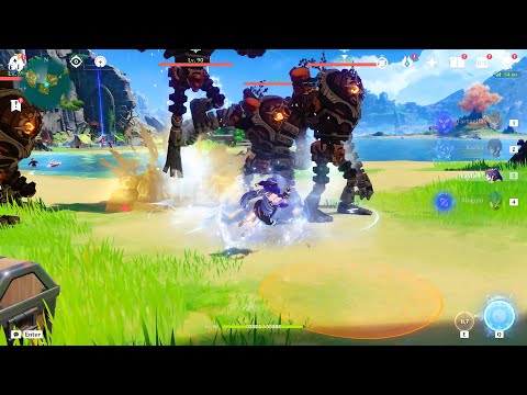 Childe Layla vs 4 Ruin Guard (Freeze Team) GAMEPLAY TEST!