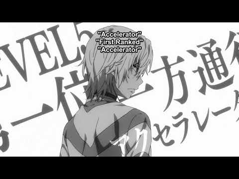 I am too busy babysitting [a certain scientific railgun T] | Accelerator cameo scene